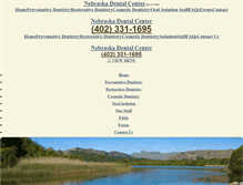 Tablet Screenshot of nebraskadentalcenter.info